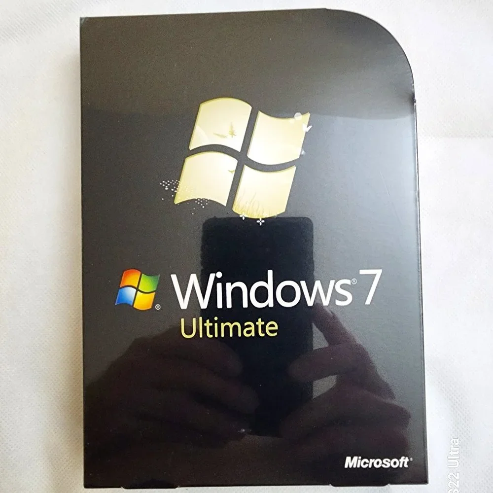 Microsoft Windows 7 Ultimate 32/64-Bit - DVD - Full Retail Version - New Sealed